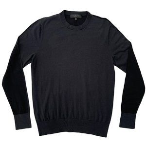 Rag & Bone Long Sleeve - Black, Off-Black - Med